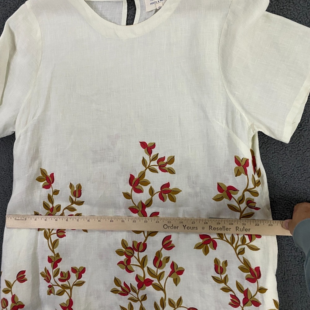 Printfresh Pencil + Paper Co Linen Dress size XL Floral - Picture 9 of 11